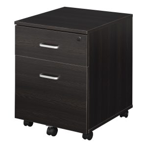 Vinsetto Dulap pentru Documente cu 2 Sertare, Mobilier de Birou Compact pentru Organizare Eficientă, 40x44x54.6cm, Design Modern | Aosom Romania - imagine 1