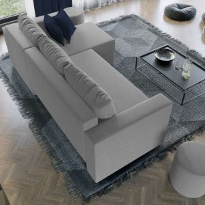 Coltar Extensibil Alfa gri deschis - imagine 3