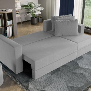 Coltar Extensibil Alfa gri deschis - imagine 5